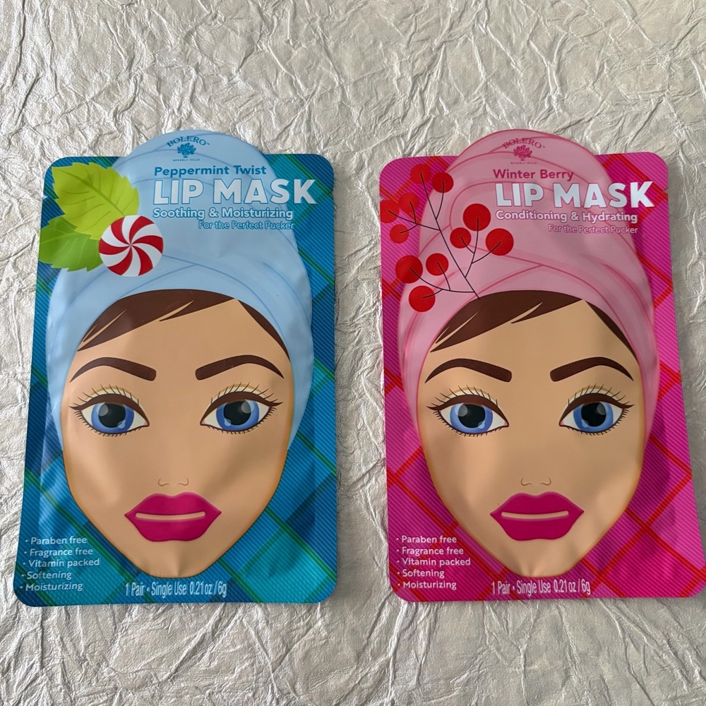 Bolero Beverly Hills Lip Masks Set of 2